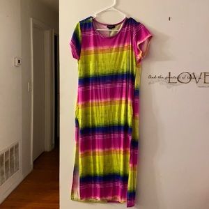 Long shirt slit both sides